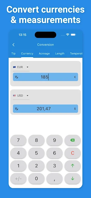 Calculator with History, Note Screenshot 3
