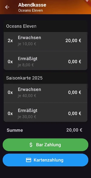EMS Tickets Screenshot 3