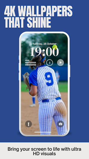 Softball Wallpaper 4K Screenshot 0