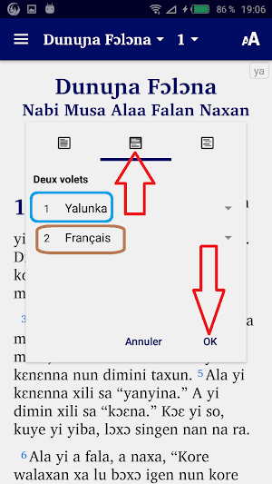 Yalunka, Français, Eng., Arabe Screenshot 3