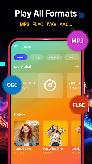 Mp3 & Music Player Screenshot 2