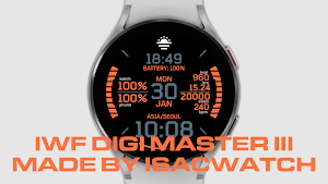 IWF Digi Master III watch face Screenshot 0