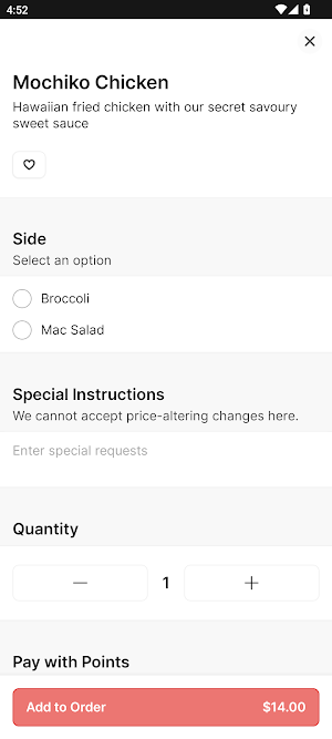 Blowfish Poke & Grill Screenshot 3