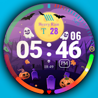 Halloween Tomb Watch Face
