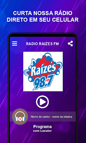 Rádio Raízes Fm Screenshot 1