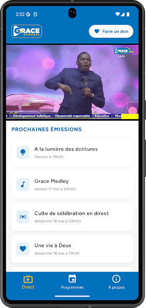 Grace Channel Screenshot 1