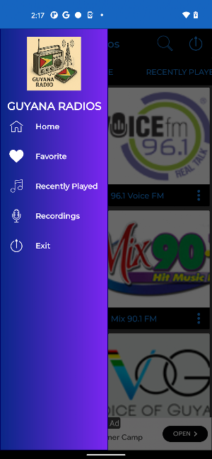 Guyana Radio + Recorder Screenshot 1