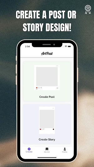 ArtPost : AI Text to Photo Screenshot 0