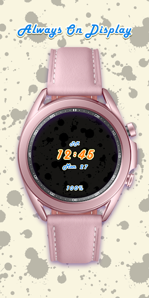 Sunflower Leopard_Watchface Screenshot 3