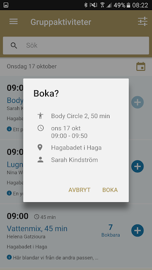 Hagabadet Screenshot 2