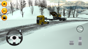Snow Excavator Simulator JCB Screenshot 2