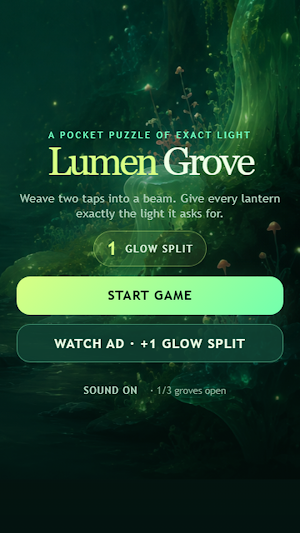 Lumen Grove Screenshot 1