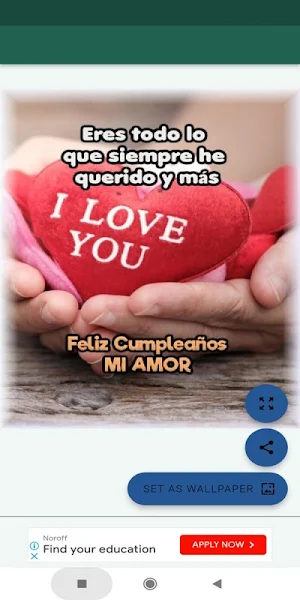 Feliz cumpleaños personalizado Screenshot 3