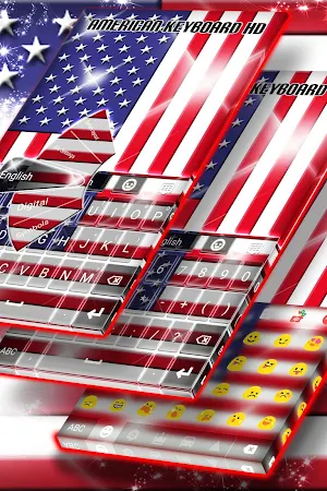 American Keyboard HD screenshot 4