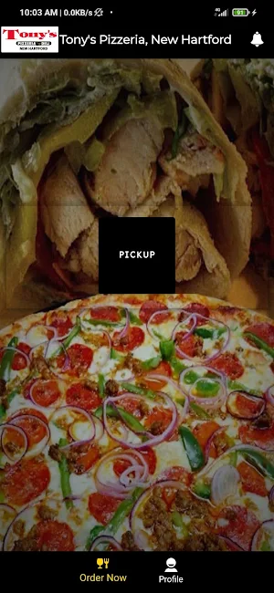 Tony's Pizzeria, New Hartford Screenshot 1