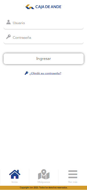 Caja de ANDE Digital Móvil Screenshot 0