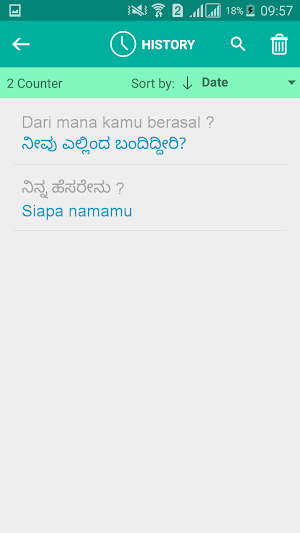 Kannada Indonesian Translator Screenshot 3