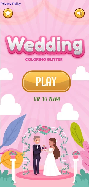 Doll Wedding : Coloring Pages Screenshot 0