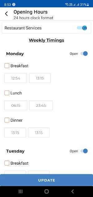 The Order2Go Food Manager 2.0 Screenshot 2