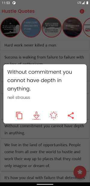 Hustle Quotes and Sayings Screenshot 2