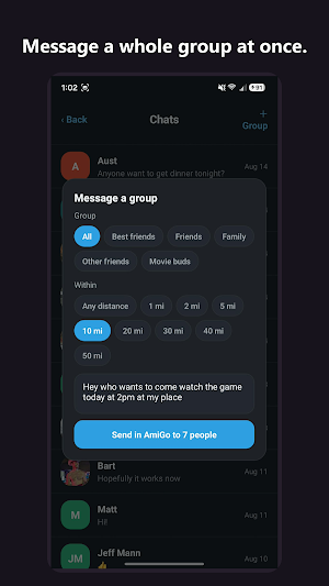 AmiGo — Friends Nearby Screenshot 3