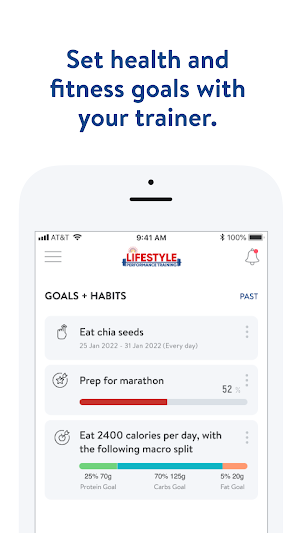 Lifestyle Performance Training Screenshot 3