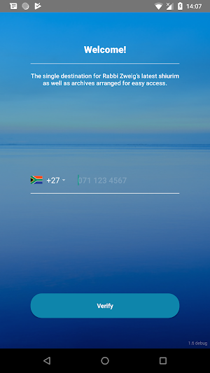 The Rabbi Zweig App Screenshot 0