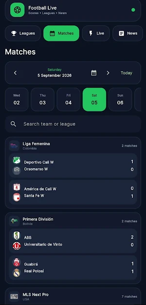 YUCINE LiveFootball TV Screenshot 0