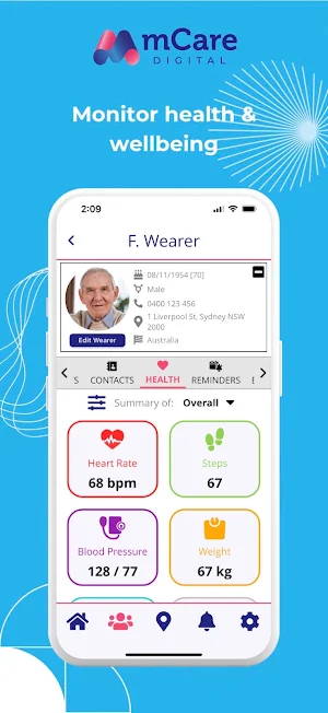 mCare Digital Screenshot 1