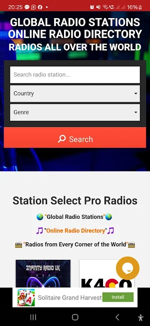 Station Select Screenshot 0