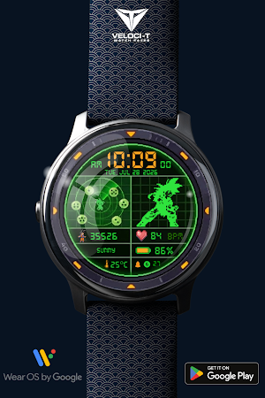 Ball Radar Z Watch Face Screenshot 3