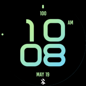 Daylight Stylish Watch Face Screenshot 3