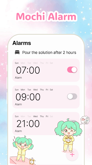 Mochi Alarm - Challenge Clock Screenshot 0