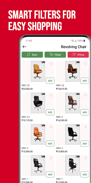 Maagnum Furniture Screenshot 2