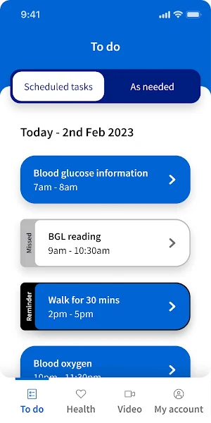 MyHealthAccess Screenshot 2