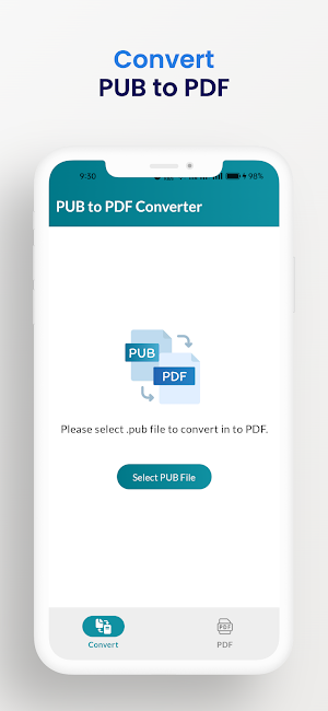 PUB to PDF Converter Screenshot 0