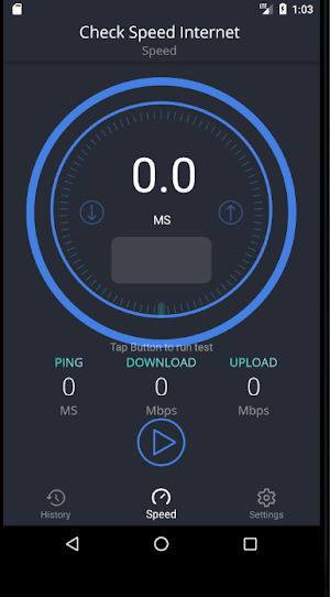 Check Speed Internet Screenshot 1