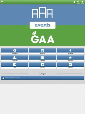 AAA & GAA EVENTS Screenshot 3