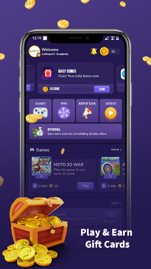 Rewards Play & Win Gift Cards Screenshot 1