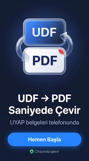 UDF PDF Dönüştürücü & Editör Screenshot 0
