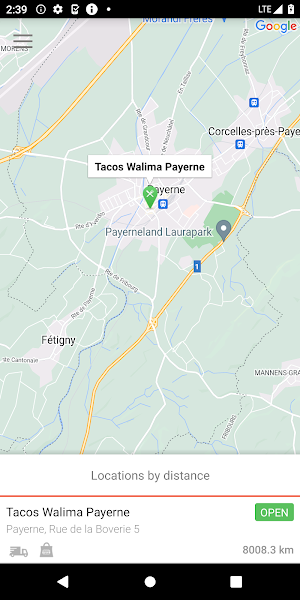 Tacos Walima Payerne Screenshot 1