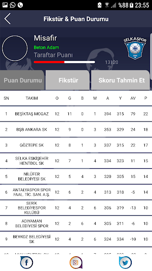 SELKASPOR Screenshot 2