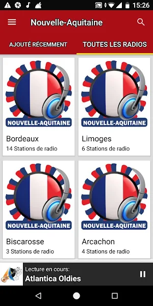 Radios de Nouvelle-Aquitaine Screenshot 3