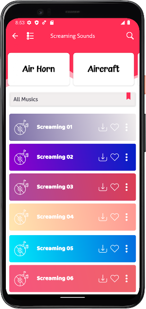 Screaming Sounds Screenshot 1