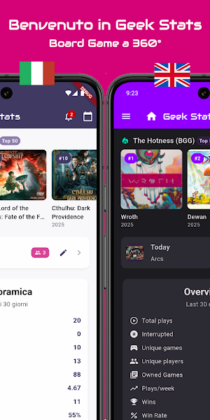 Geek Stats Screenshot 0