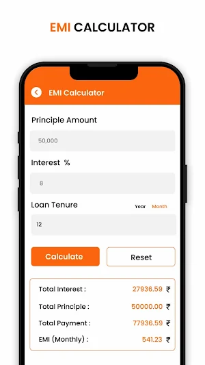LoanGuru - EMI Loan Calculator Screenshot 1