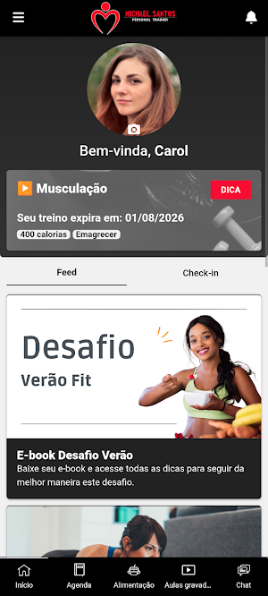 Michael Santo Personal Trainer Screenshot 1