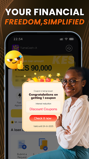 TumaCash-X: Fast Pesa Loans Screenshot 1