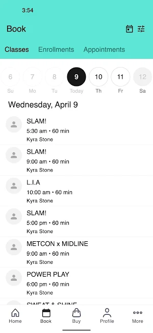 Motivity Fitness Screenshot 1