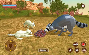 Reccoon Game Wildlife Animals Screenshot 1